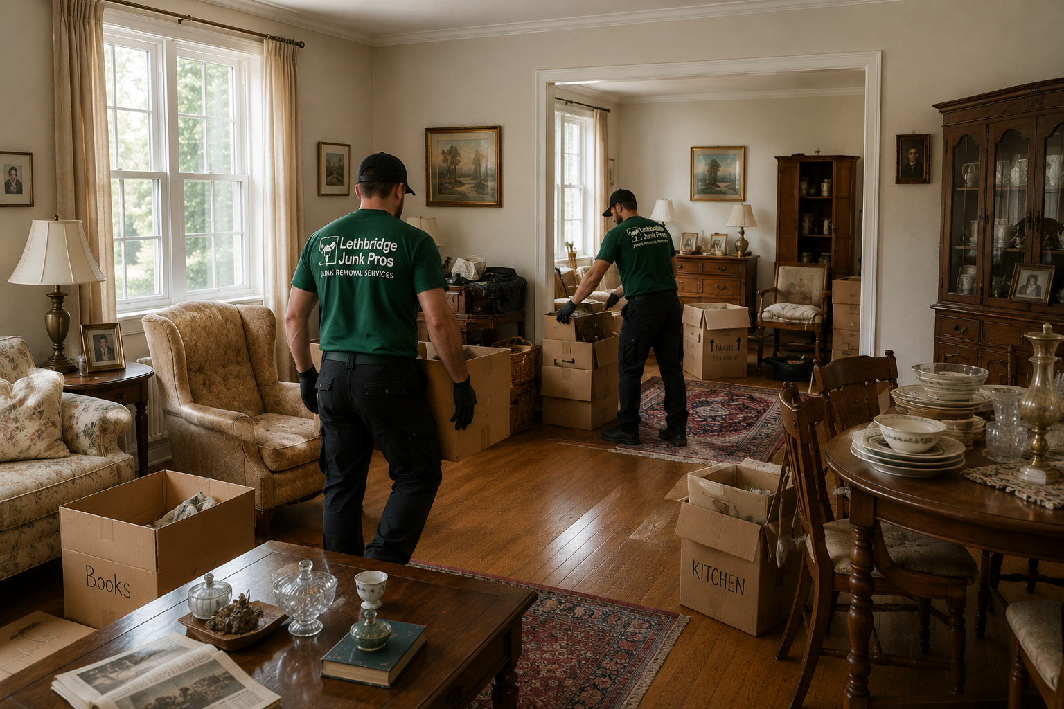 Estate and property cleanout services in Lethbridge